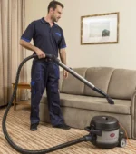 Limpieza con aspiradora Lux Powerprof Profesional.